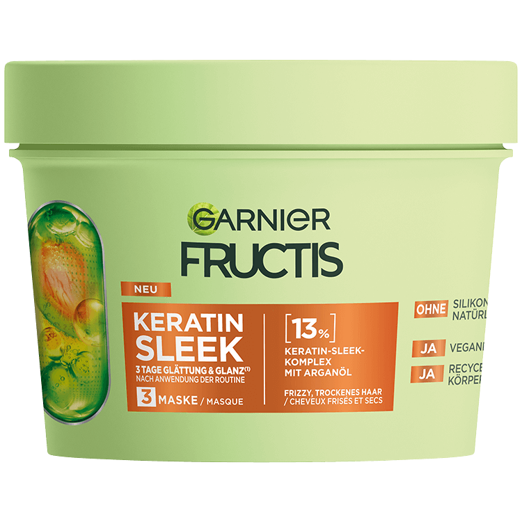 Fructis Keratin Sleek Maske Produktbild